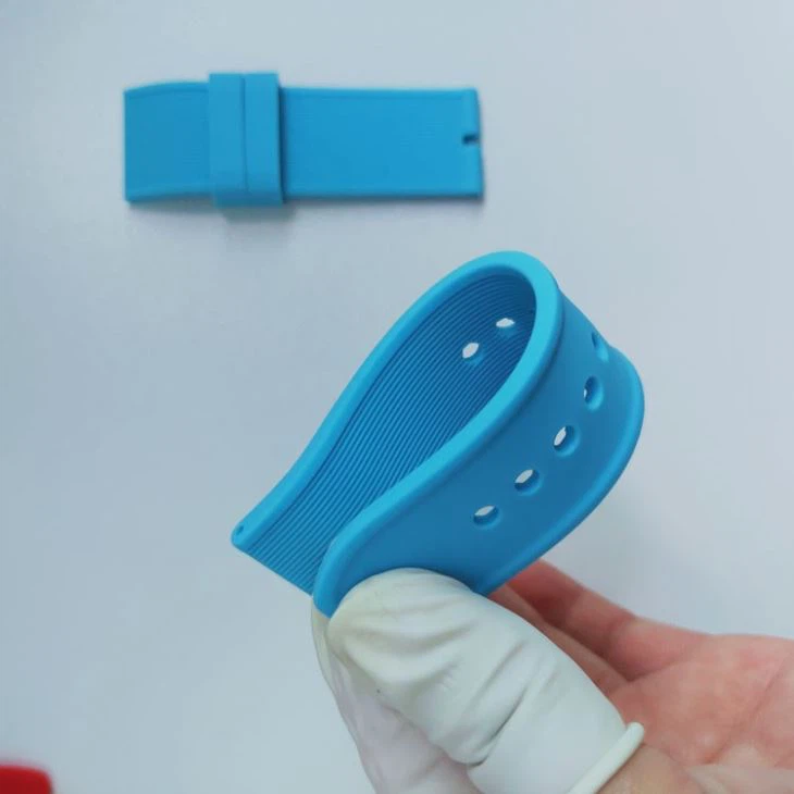 Factory OEM High Quality New Silicone Band 18/20/22/24MM Stainless Steel Brushed Buckle